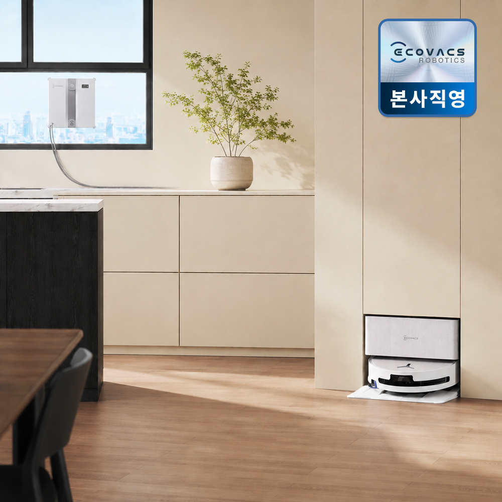 에코백스 T90 직배수 (무상설치) + 윈봇 미니 로봇청소기 - 상품 이미지