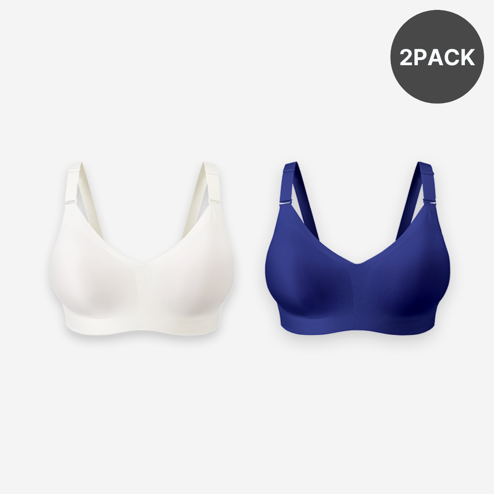 [2pack] 더핏브라 하이틴 슬림핏 중학생 속옷 무봉제 심리스 - 상품 이미지