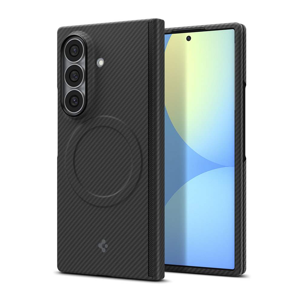 Qi2 20W 인증 갤럭시 맥세이프 케이스 초슬림 카본 에어스킨아라미드 맥핏 갤럭시Z 폴드8 울트라, 아라미드, 블랙 이미지 6