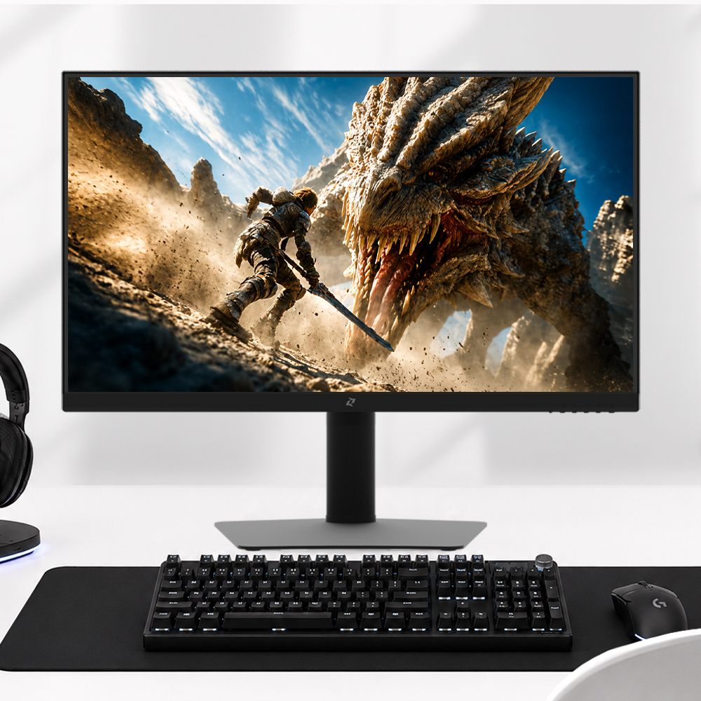긱스타 G24FT540 540Hz HDR 멀티스탠드 게이밍모니터 59~61cm(24인치), 무결점, 블랙 - 상품 이미지