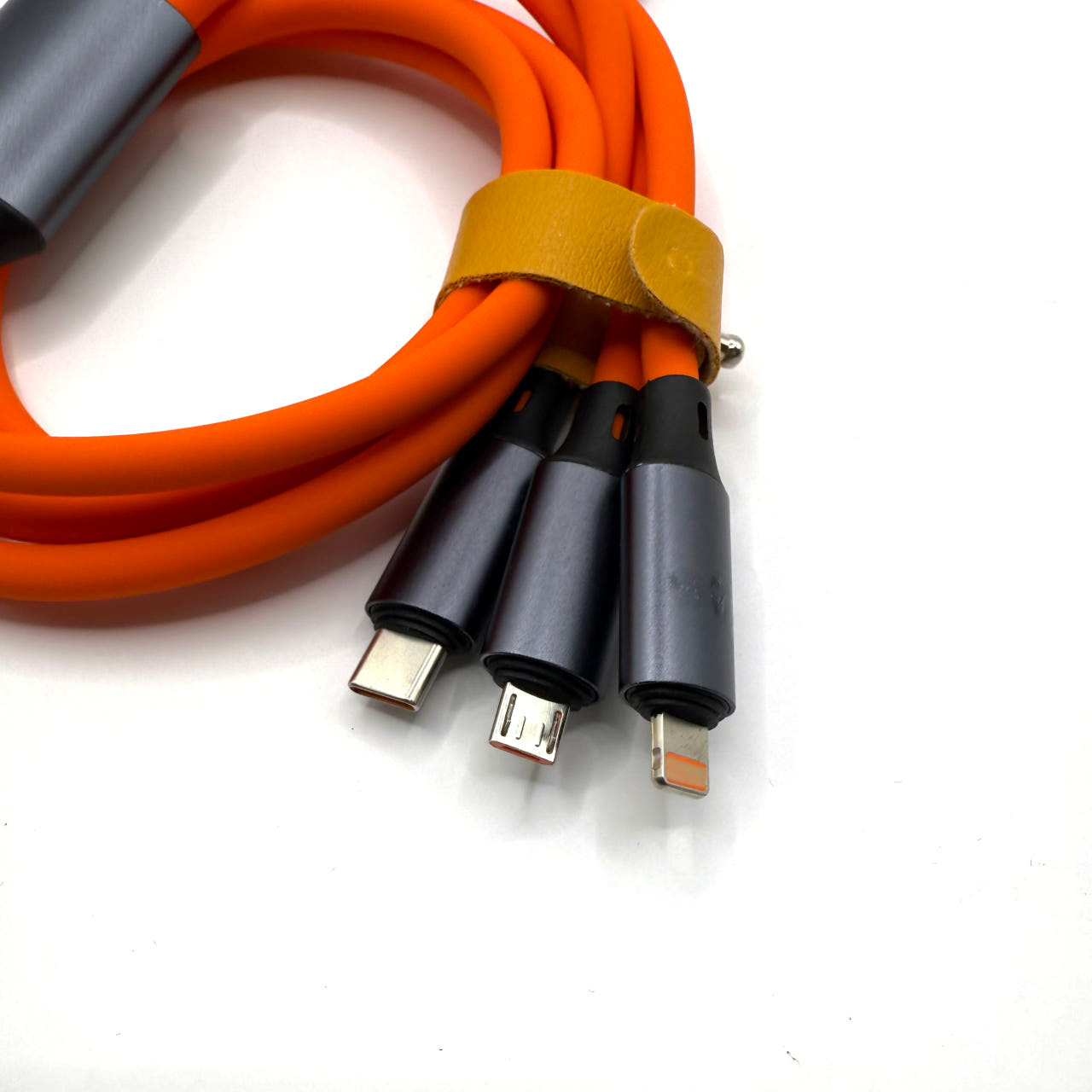 3in2 USB A C 6A 100W 고속충전 케이블 5핀 8핀 C타입 동시연결 1.2m 이미지 6