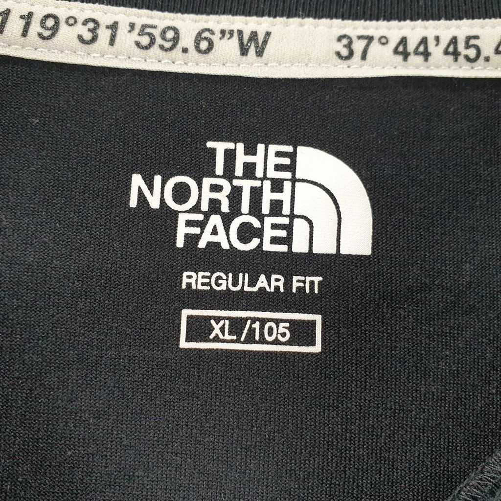 노스페이스 블랙 남자 반팔티 XL N9224 - 상세 이미지 5