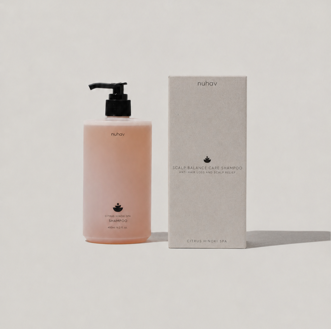 누하브 탈모샴푸 약산성 두피케어 탈모 기능성 샴푸 480ml - 상세 이미지 2