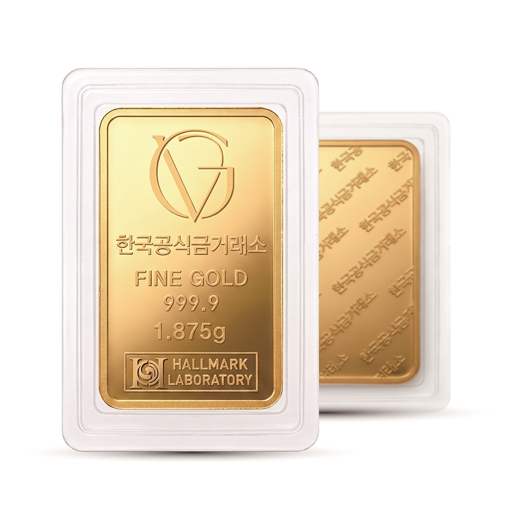 한국공식금거래소 골드바 1.875g 순금 24K 가격