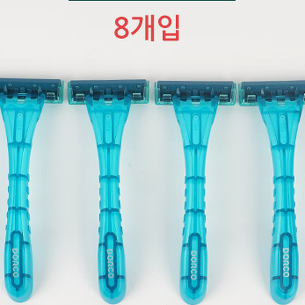 국산 도루코일회용면도기 8개입 여행외출용 벌크목욕탕 사우나 - 상세 이미지 5