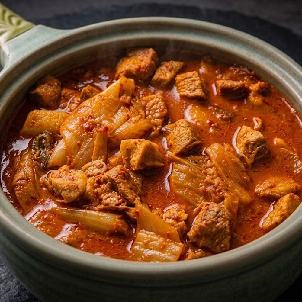 돼지짜글이 김치찌개 밥도둑 가정식 혼밥 간편식 밀키트 매콤한맛, 350g, 1개 - 상품 이미지