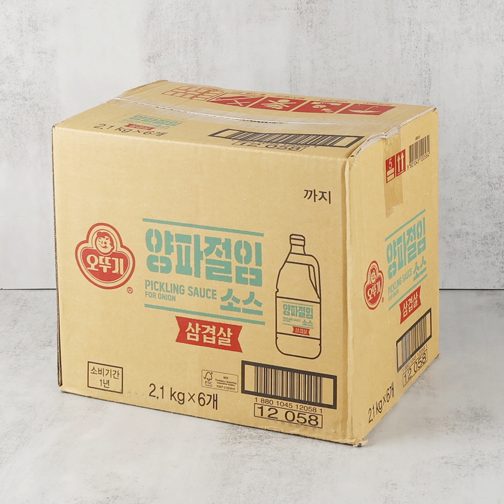 오뚜기 삼겹살양파절임소스 업소용 2.1kg - 상세 이미지 4