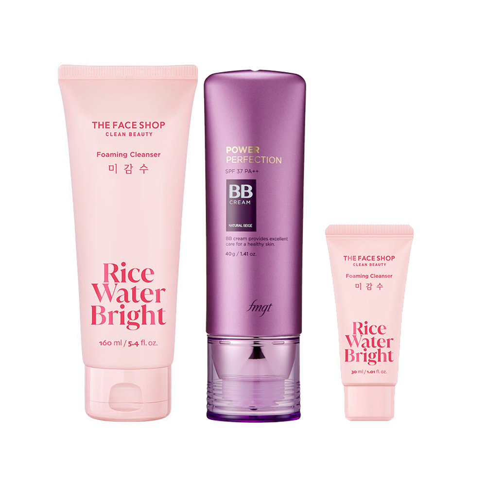 [네이버 단독] 베스트 클렌징 & 메이크업 듀오 (미감수 클렌징 폼 160ml + 파워퍼펙션 BB크림 40g (SPF37, PA++))) - 상품 이미지