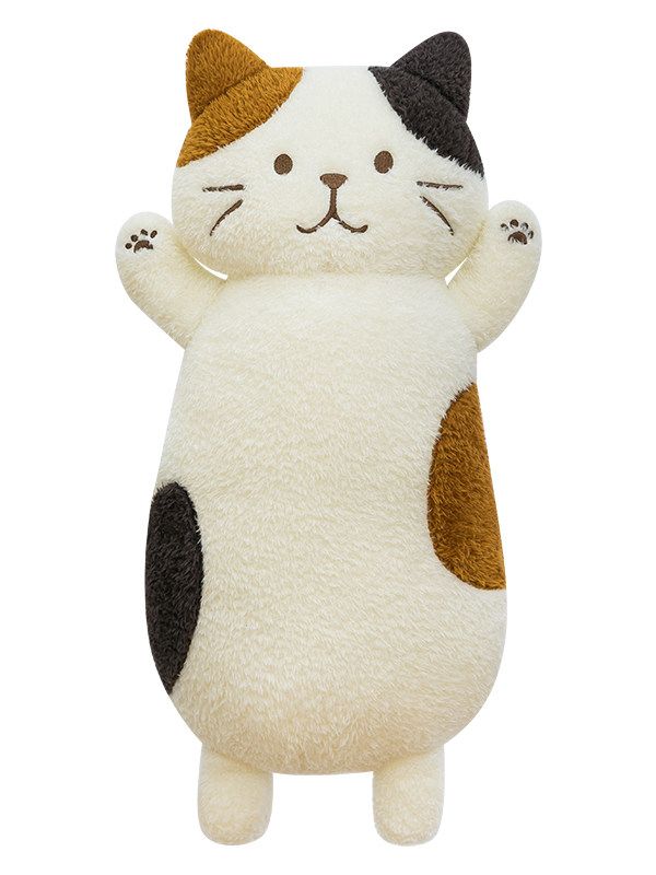 귀여운 고양이 롱 바디필로우 봉제 인형 수면용 침대 애착 쿠션 - 상세 이미지 5
