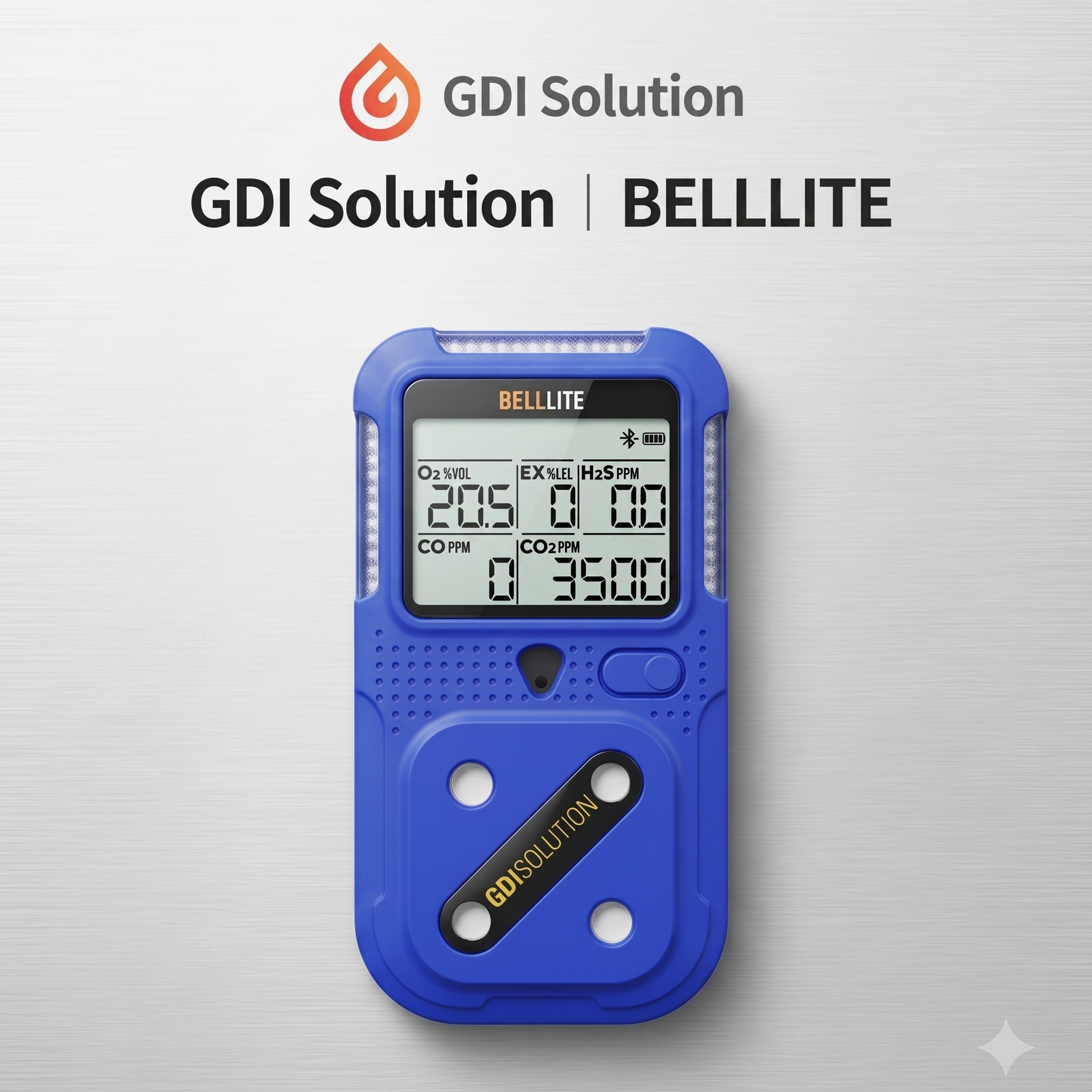 GDI 복합가스측정기 벨라이트 BELL LITE 휴대용 5가스측정기 CO2 - 상품 이미지