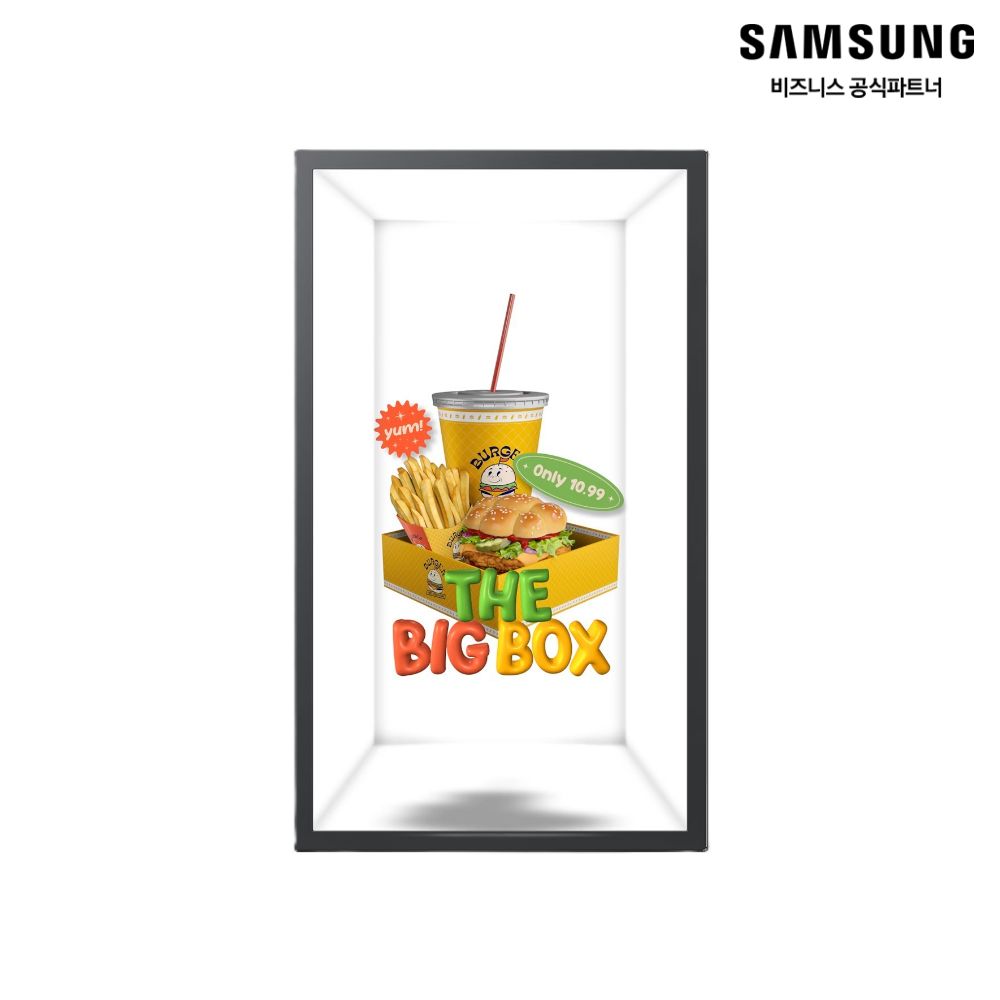 삼성 스페이셜 사이니지 버추얼 3D 디스플레이 광고용 모니터 32(80.1cm) LH32SMHPBGCXKR - 상품 이미지