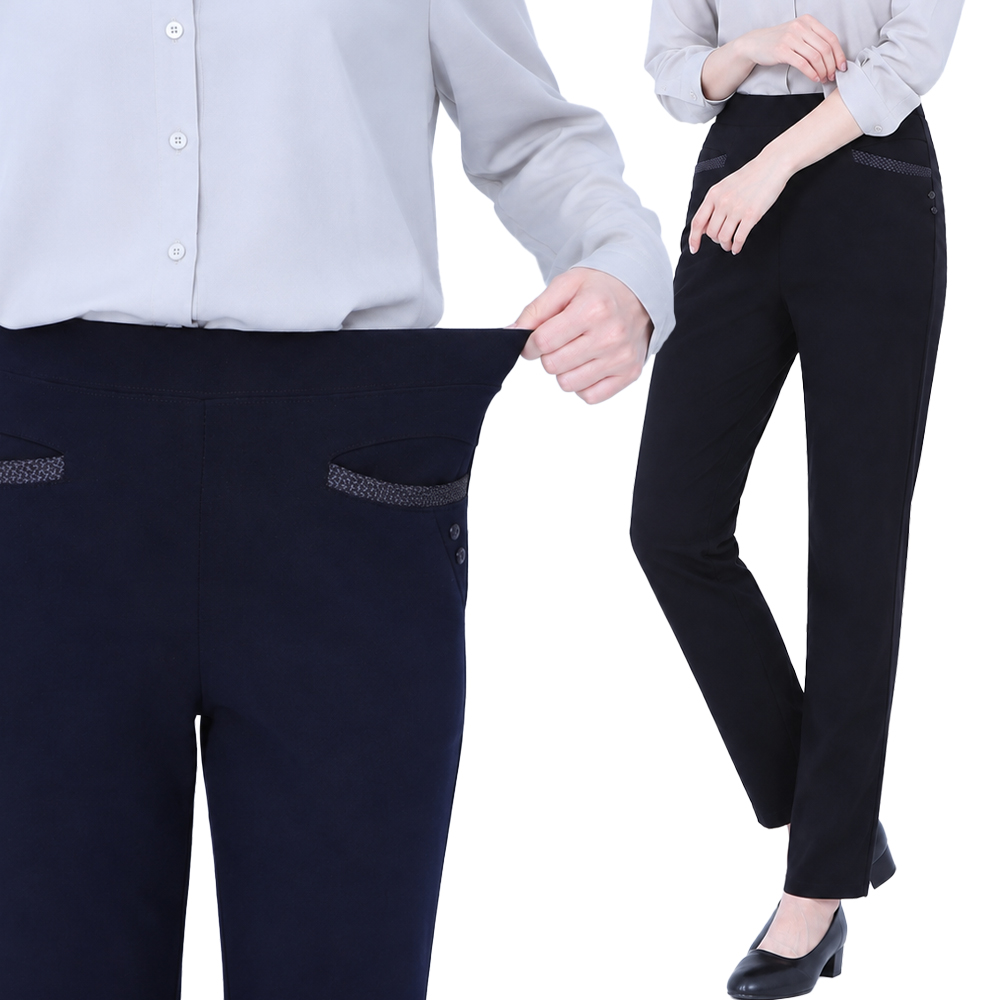 폰테팬츠 일바지 엄마바지 빅사이즈 - 상품 이미지