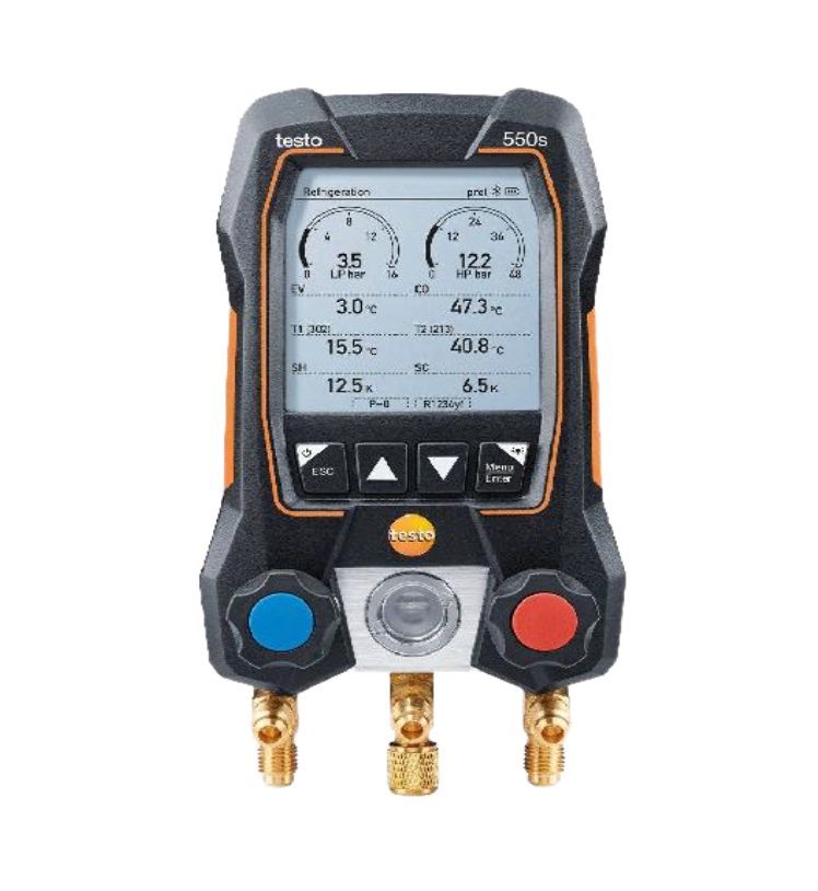Testo testo550S/557S/549 에어컨 압력계 전자 냉매 측정기 액체 주입 자동차 디지털 불소 testo 550s 냉매계 표준 세트 - 상품 이미지