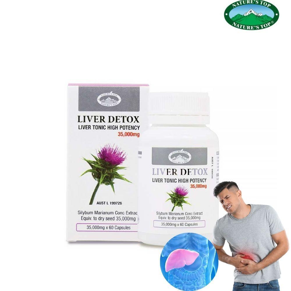 네이쳐스탑 호주 밀크씨슬 리버디톡스 35000mg 60캡슐 밀크씨슬추출물 X 2개 이미지 7