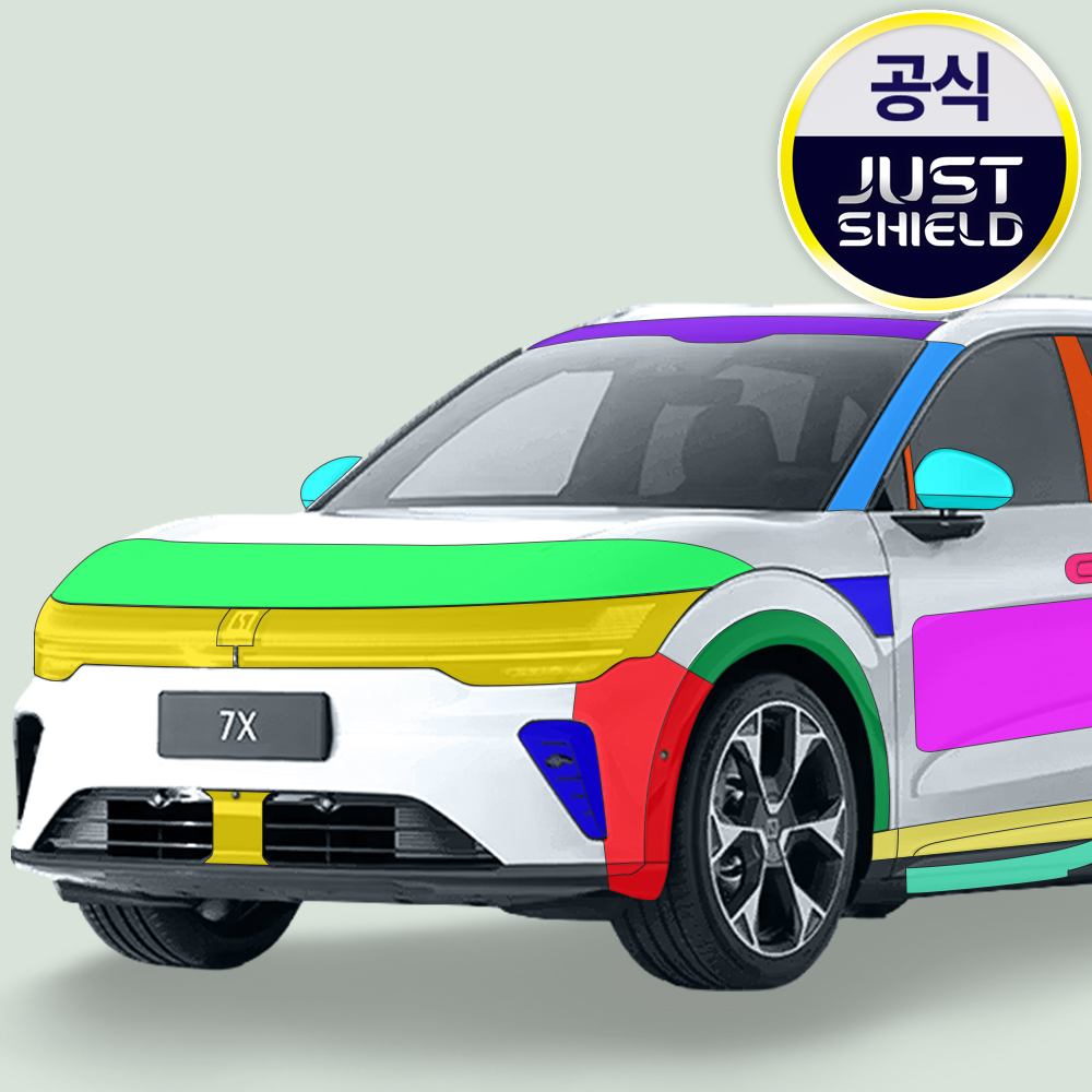 저스트쉴드 지커 7X PPF필름 헤드라이트 전방센서 부분구매 - 상품 이미지