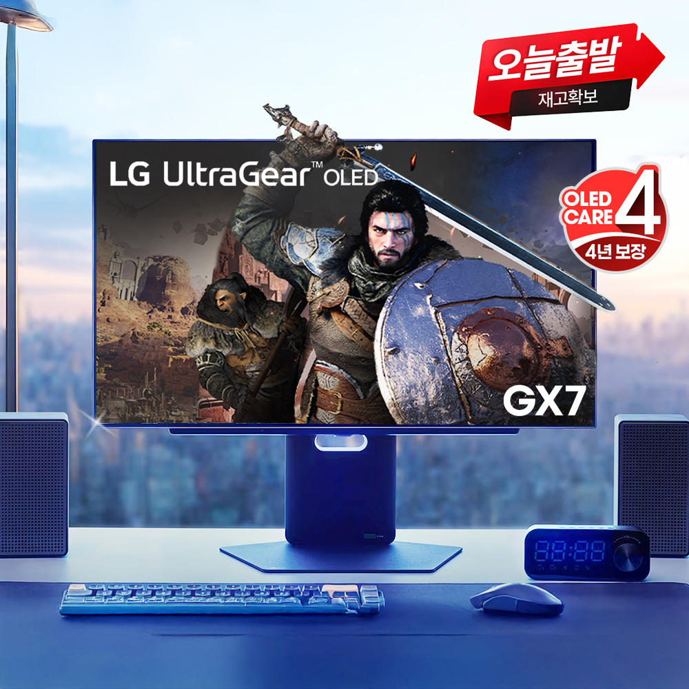최대 75만 LG전자 GX7 27GX700A 67cm(27인치) OLED 게이밍모니터 상품 이미지