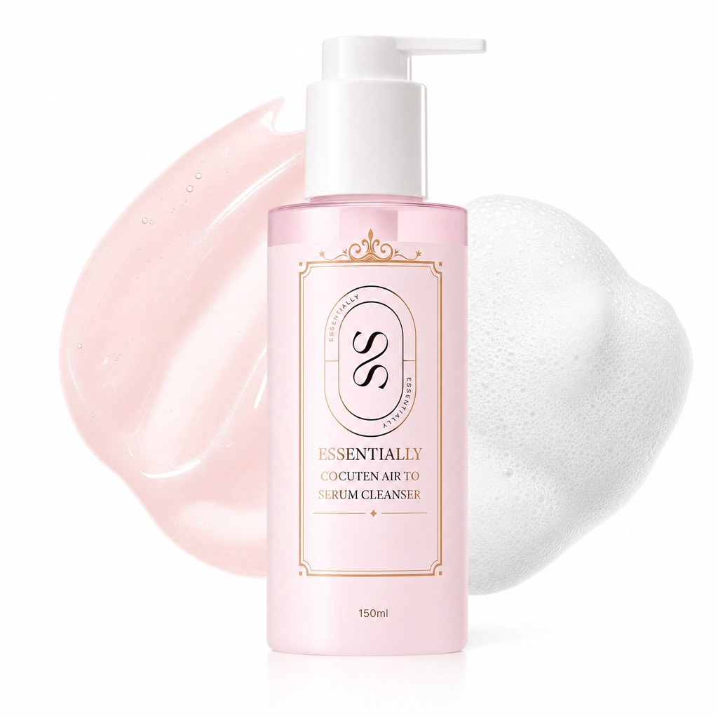 에센셜리 코큐텐 에어투 올인원 세럼 클렌저 150ml, 1개 - 상품 이미지