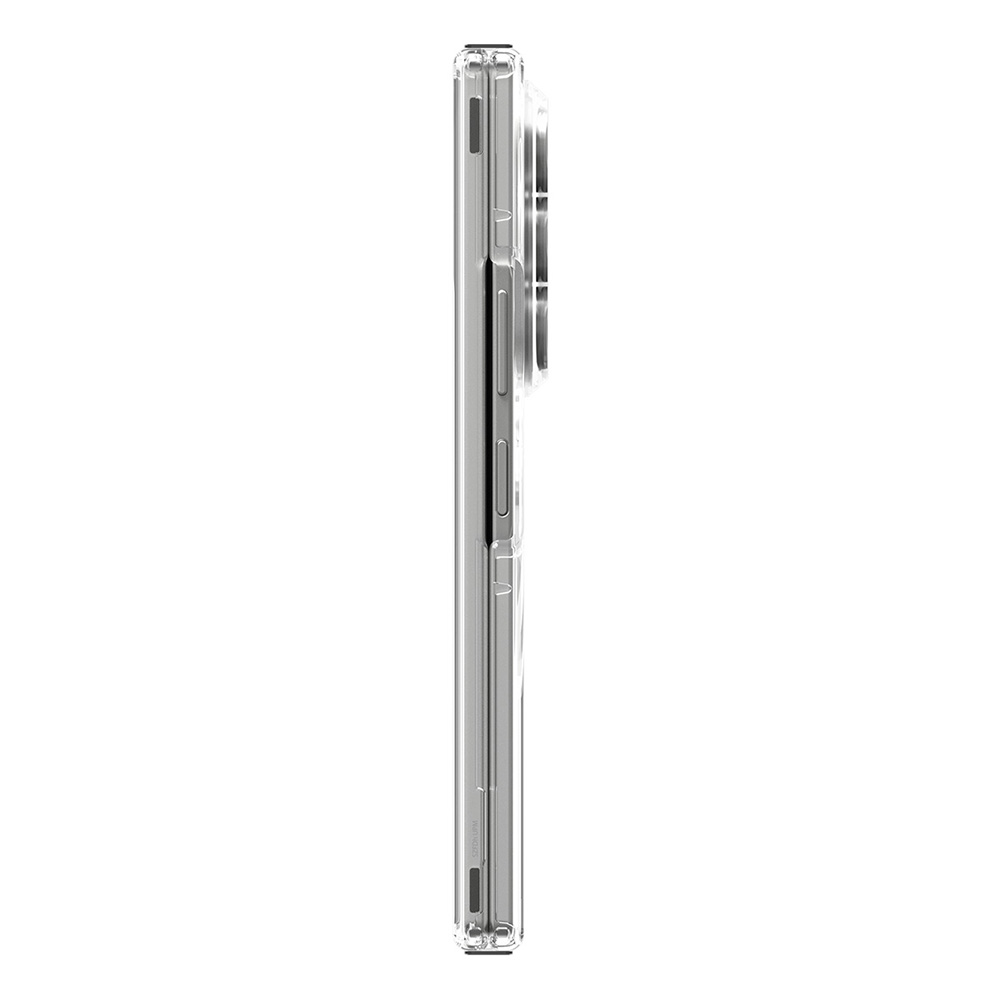 Qi2 20W 인증 갤럭시 맥세이프 케이스 힌지 풀커버 울트라하이브리드프로 맥핏 클리어화이트, 갤럭시Z 폴드8 울트라 이미지 3