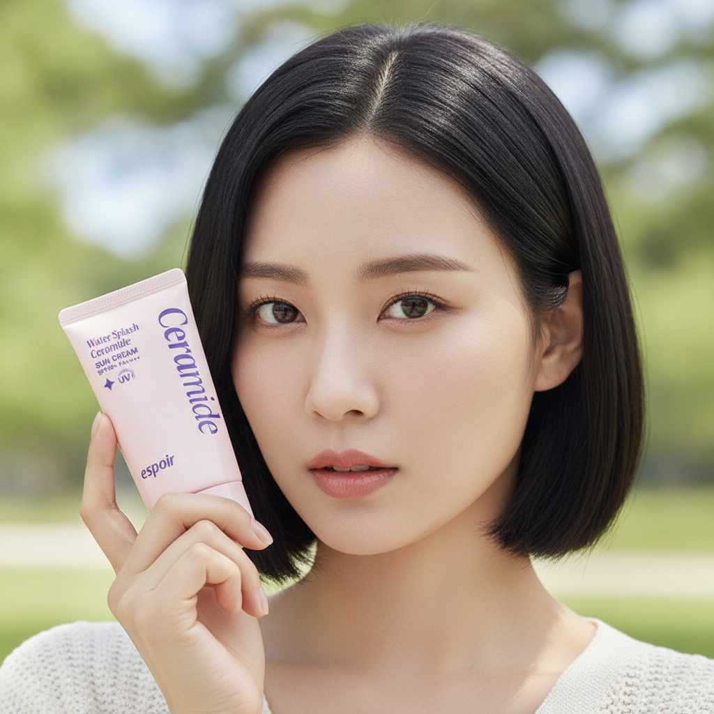 에스쁘아 선크림 워터 스플래쉬 세라마이드 50ml 26AD - 상품 이미지