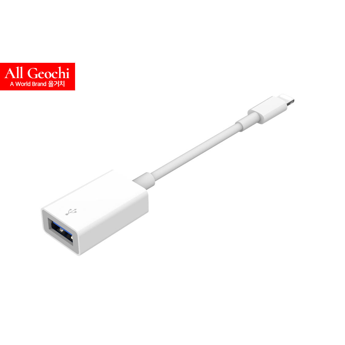아이폰USB연결 라이트닝 8핀 to USB 3.0 OTG 젠더 - 상세 이미지 3