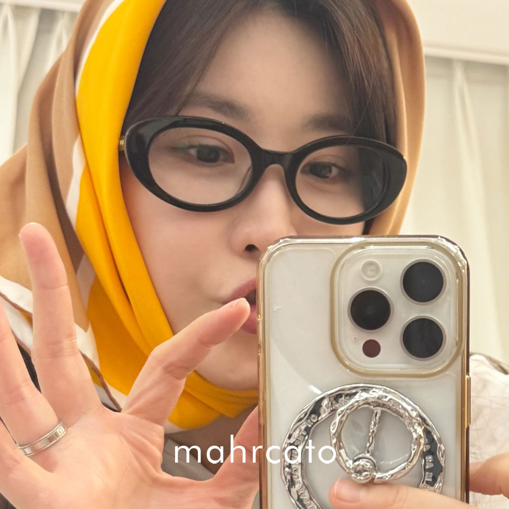 마르카토 안경 사라 카이아 나오미 헤일리 세레나 타원 오벌 빈티지 긱시크 여자 안경테 - 상세 이미지 3