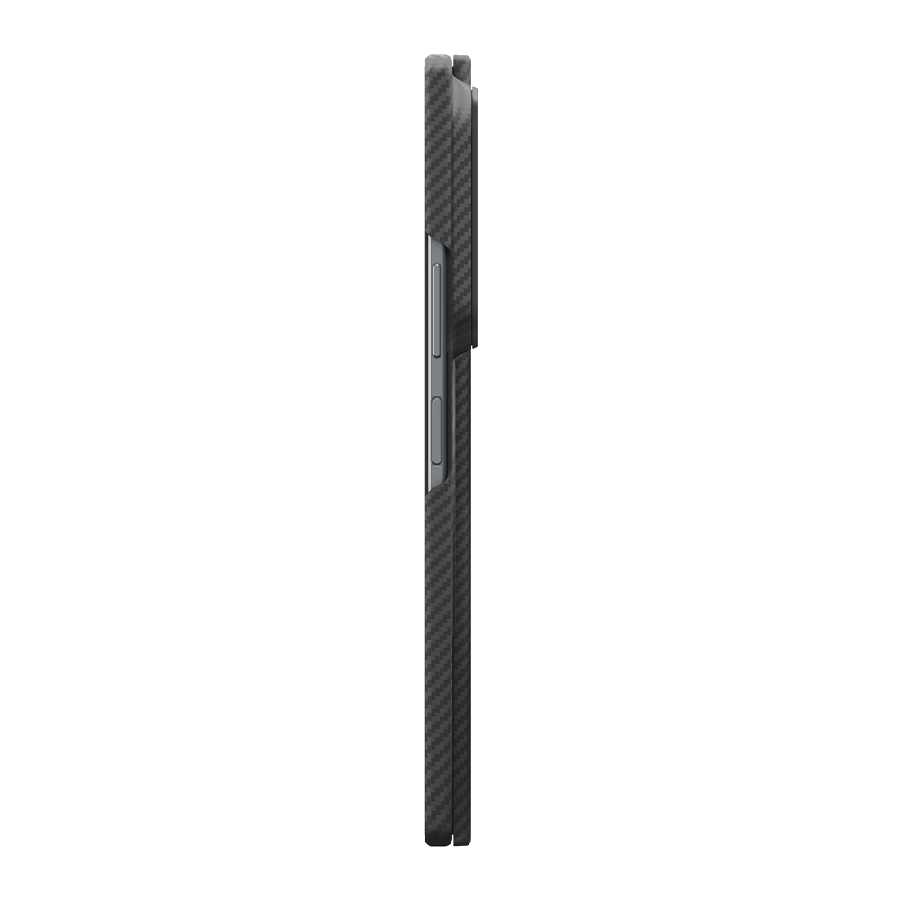 Qi2 20W 인증 갤럭시 맥세이프 케이스 초슬림 카본 에어스킨아라미드 맥핏 갤럭시Z 폴드8 울트라, 아라미드, 블랙 - 상세 이미지 4