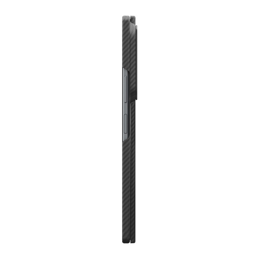 Qi2 20W 인증 갤럭시 맥세이프 케이스 초슬림 카본 에어스킨아라미드 맥핏 갤럭시Z 폴드8 울트라, 아라미드, 블랙 사진 4