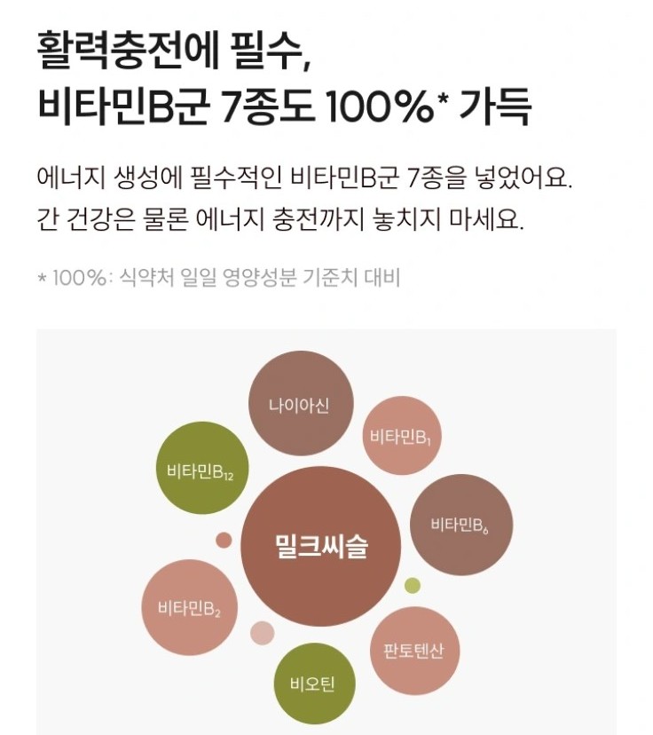 와이즐리 간 건강 밀크씨슬, 비타민B군 플러스 60정, 3개 - 상세 이미지 5