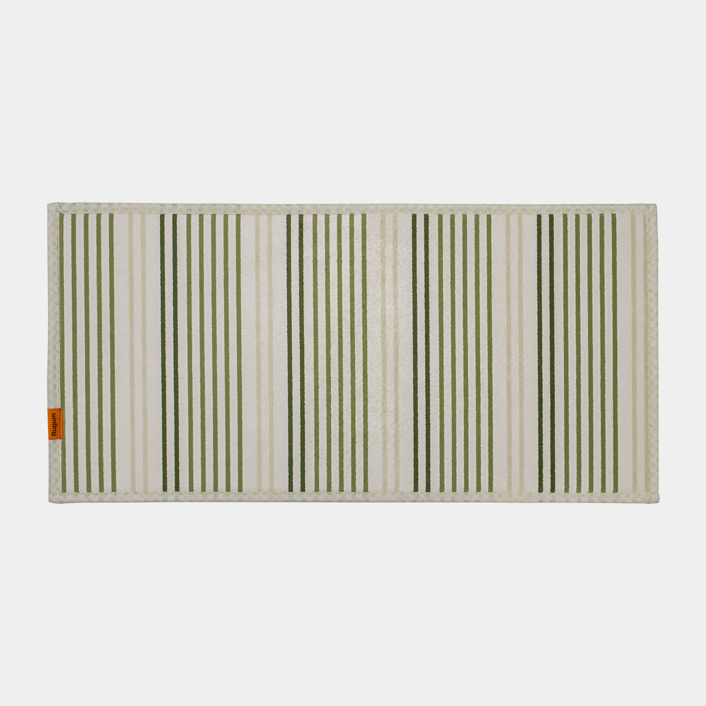소프티 매트 홈 컬렉션 미니 발매트 극세사 미끄럼방지 세탁가능 마론스트라이프, 30x60cm - 상품 이미지