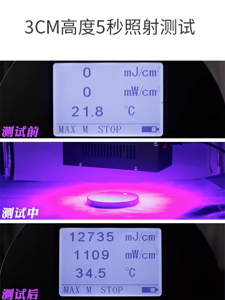 UV 경화기 고출력 인쇄 레진 용품 접착 커팅 잉크 경화 램프 395nm - 상세 이미지 3
