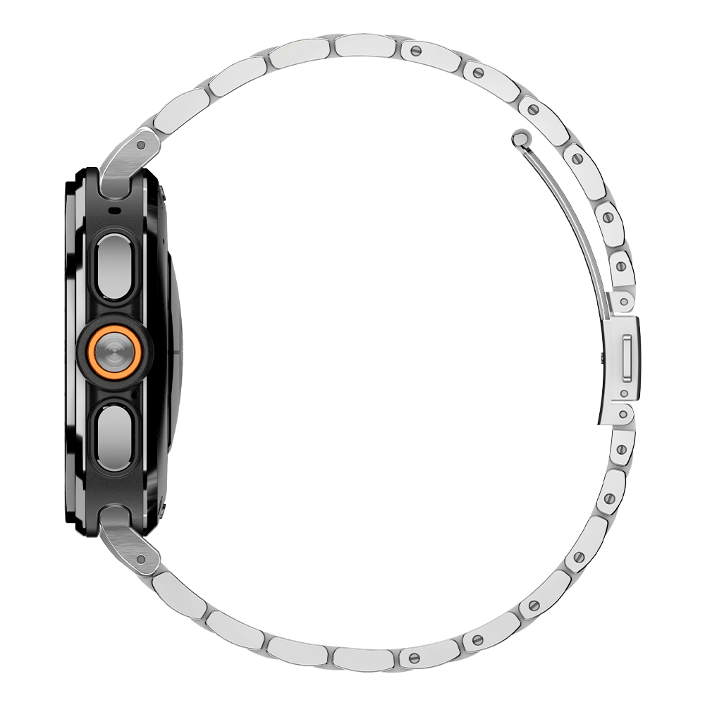 갤럭시워치 메탈 스트랩 밴드 모던핏316L 실버, 갤럭시 워치 울트라2, 47mm 이미지 3