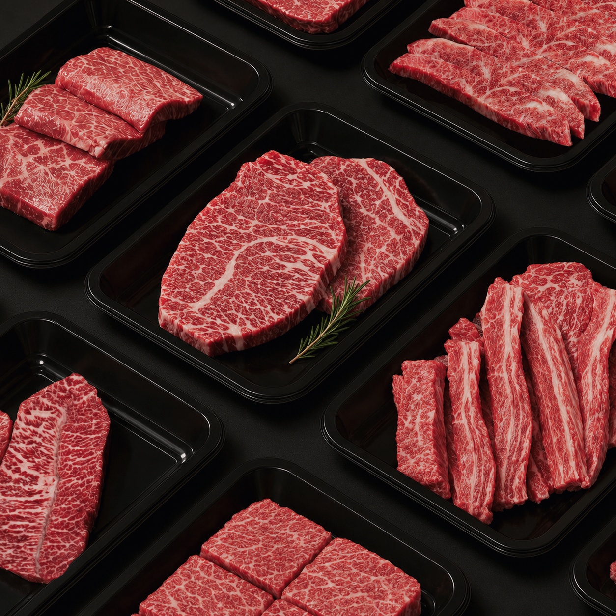 프라임 살치살 갈비살 부채살 꽃갈비살 300g 소갈비살 미국산 - 메인 이미지