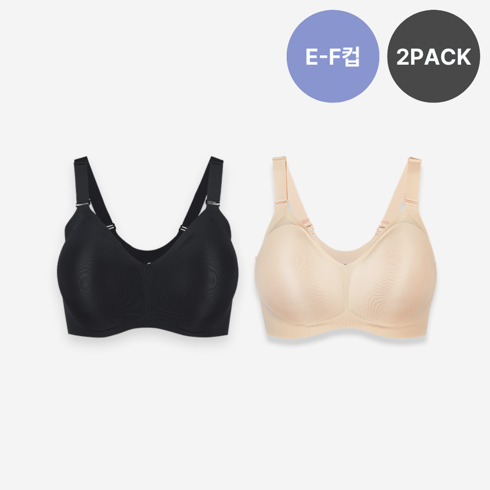 [2pack] 더핏브라 맥스 E-F컵 - 상품 이미지