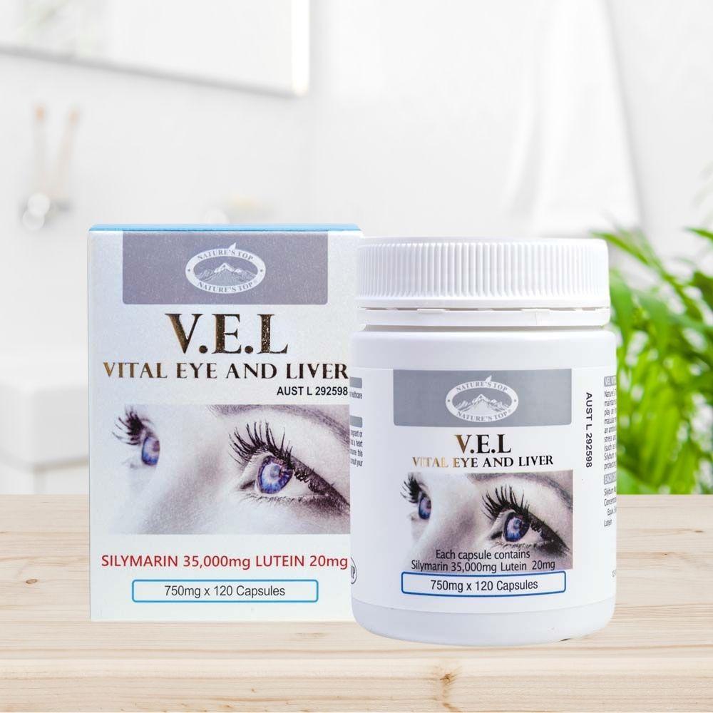 호주 네이쳐스탑 V.E.L 밀크씨슬 루테인 750mg 120캡슐 Vital Eye & Liver - 상세 이미지 4