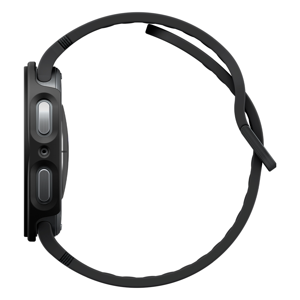 갤럭시워치 강화유리 풀커버 케이스 씬핏360 갤럭시 워치9, 44mm, 블랙 이미지 6