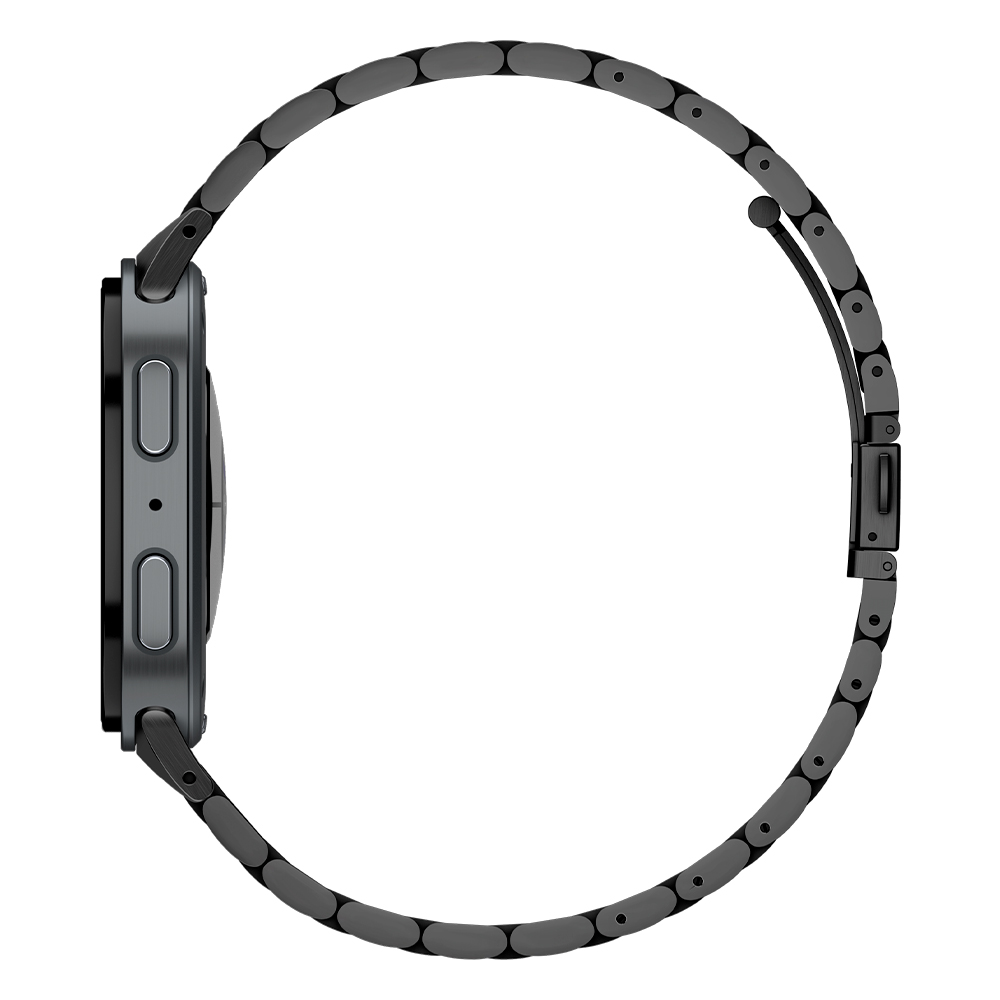 갤럭시워치 메탈 스트랩 밴드 모던핏316L 블랙, 갤럭시 워치9, 40mm-44mm 호환 이미지 4