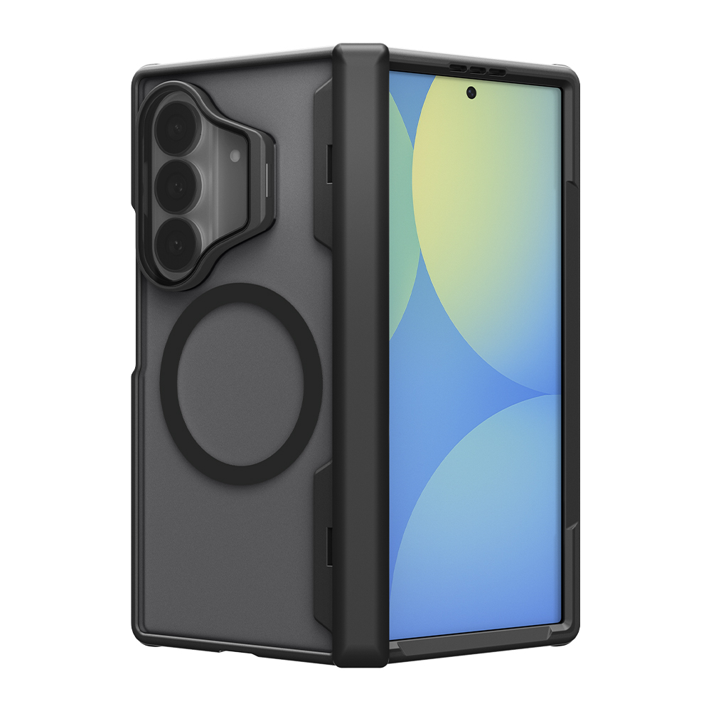 갤럭시 Z폴드8 울트라 맥세이프 케이스 카메라 보호 옵틱아머프로 맥핏 블랙 이미지 2