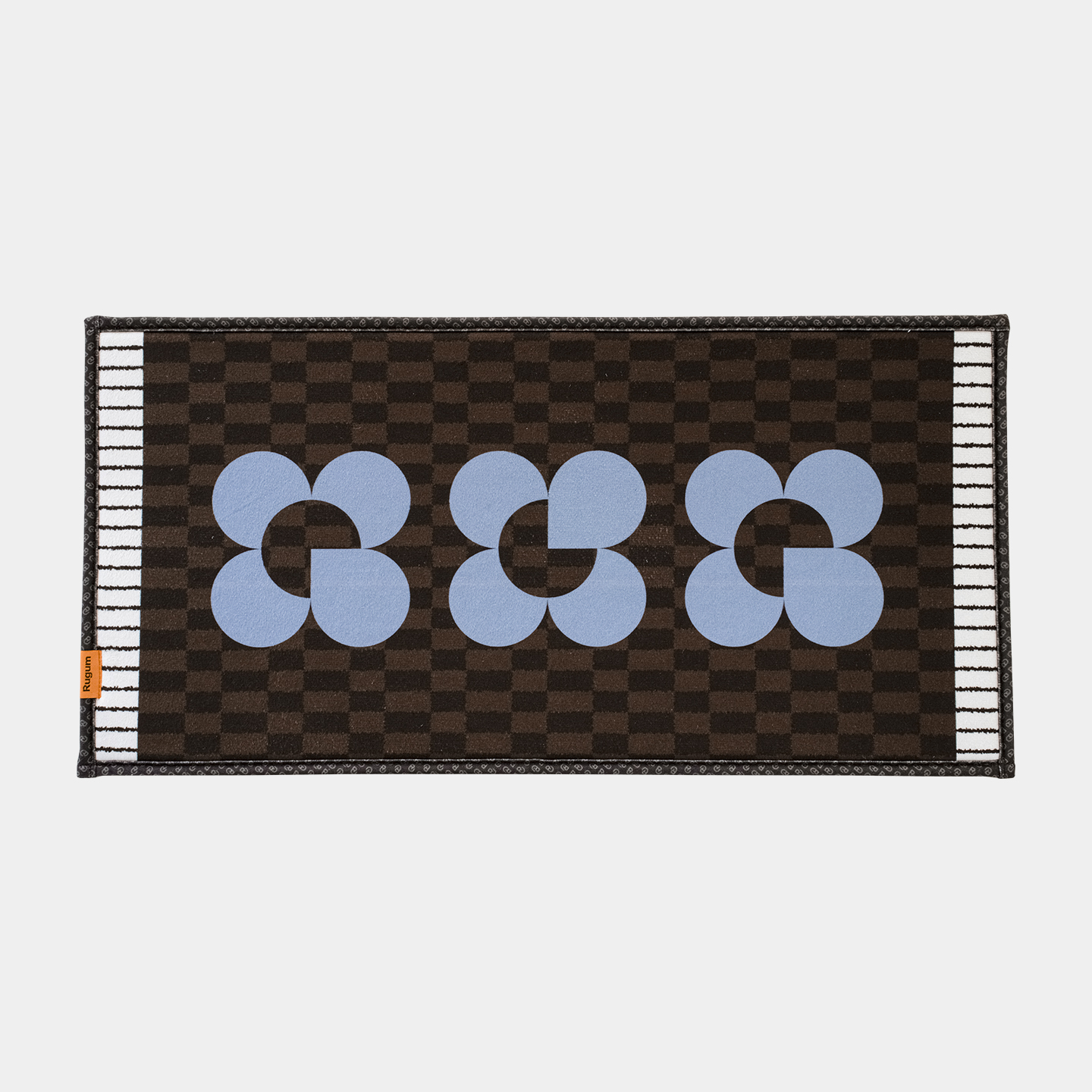 소프티 매트 홈 컬렉션 미니 발매트 극세사 미끄럼방지 세탁가능 위캔드 지아트, 30x60cm - 상품 이미지
