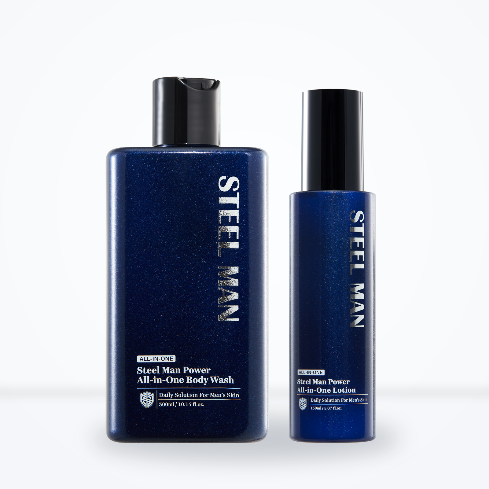 스틸맨 올인원 바디워시 등드름 향좋은 바디클렌저 300ml + 올인원 로션 150ml - 상품 이미지
