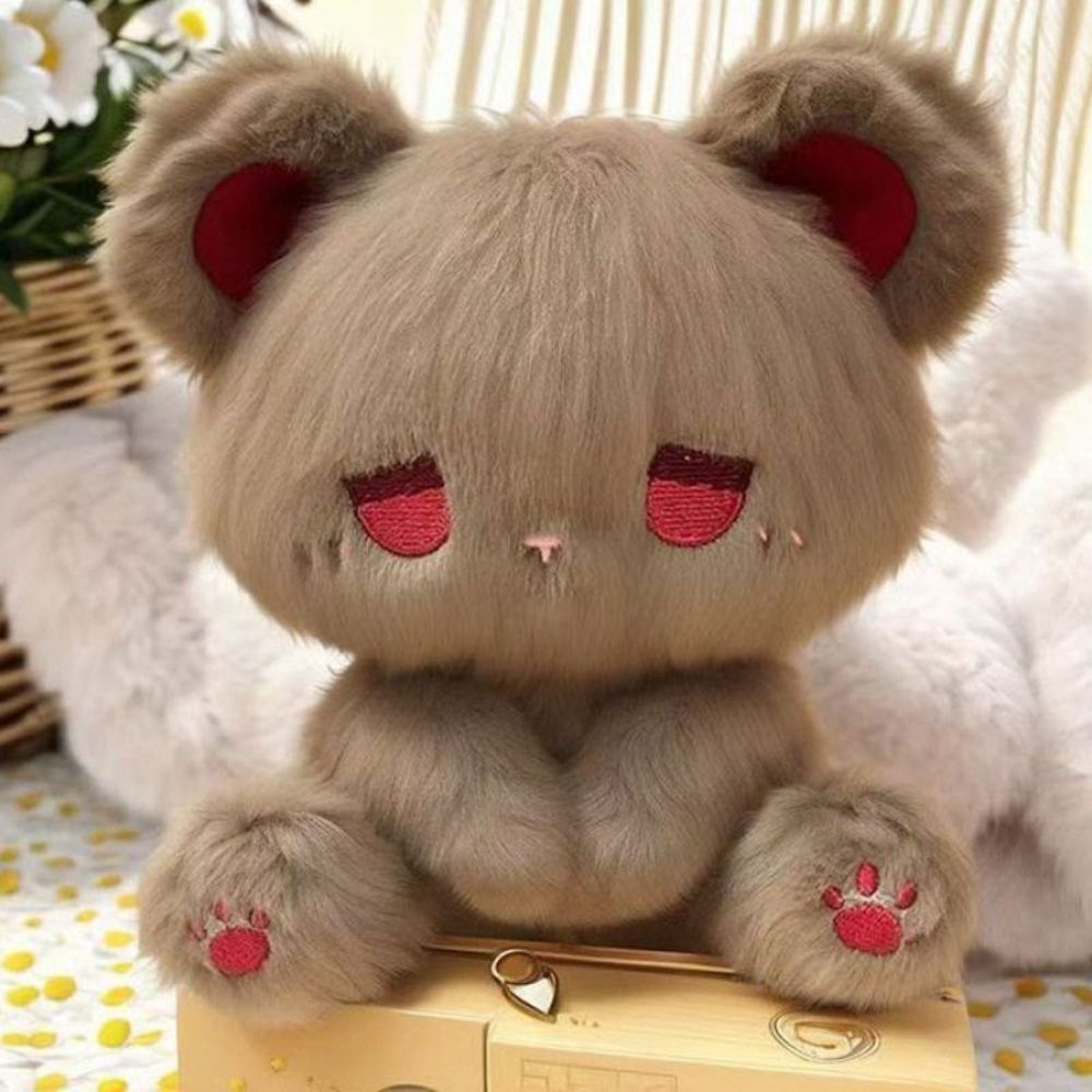 귀여운 애착 인형 봉제 이모 새끼 고양이 출산 축하 생일 선물 - 상세 이미지 5
