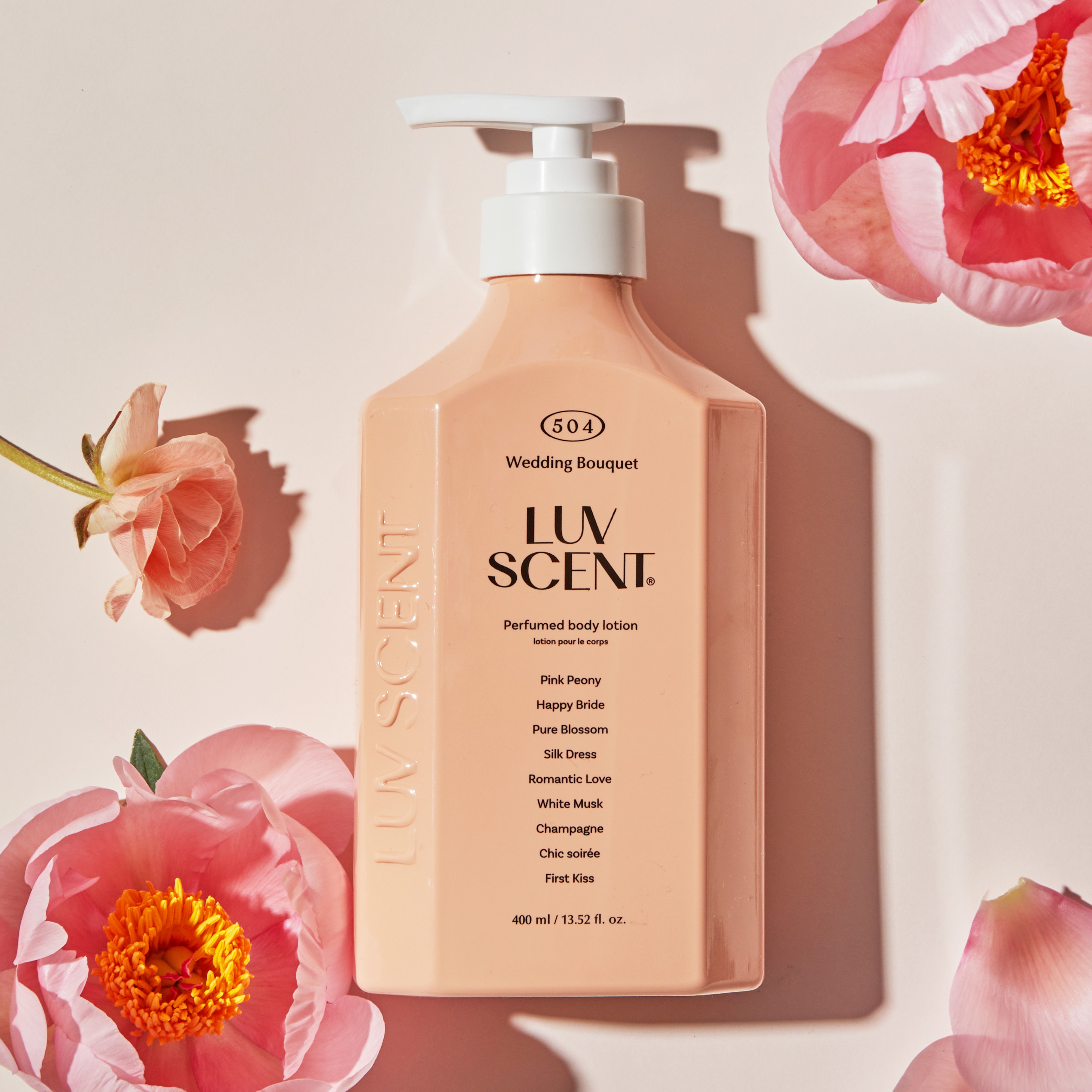 럽센트 퍼퓸 바디로션 400ml 웨딩 부케 피오니 - 상세 이미지 2