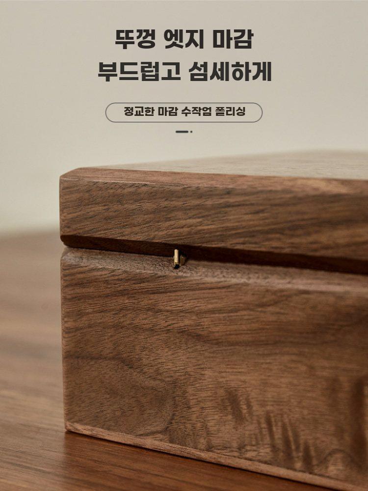 원목 보석함 수납함 빈티지 보석 보석상자 악세사리 소 - 상세 이미지 5