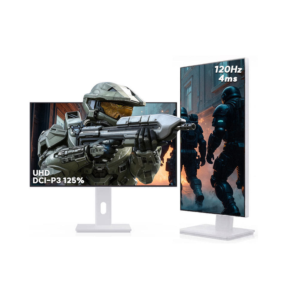 이노스 27UL120M UHD IPS USB-C PD65 KVM HDR 게이밍 멀티스탠드 68~69cm(27인치 모니터) 상품 이미지