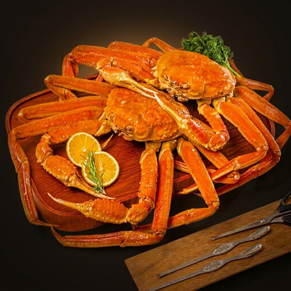 킹콩크랩 러시아 자숙대게 특A급 수율보장 선어 꼬물이 활대게 1kg,3kg,5kg - 상품 이미지
