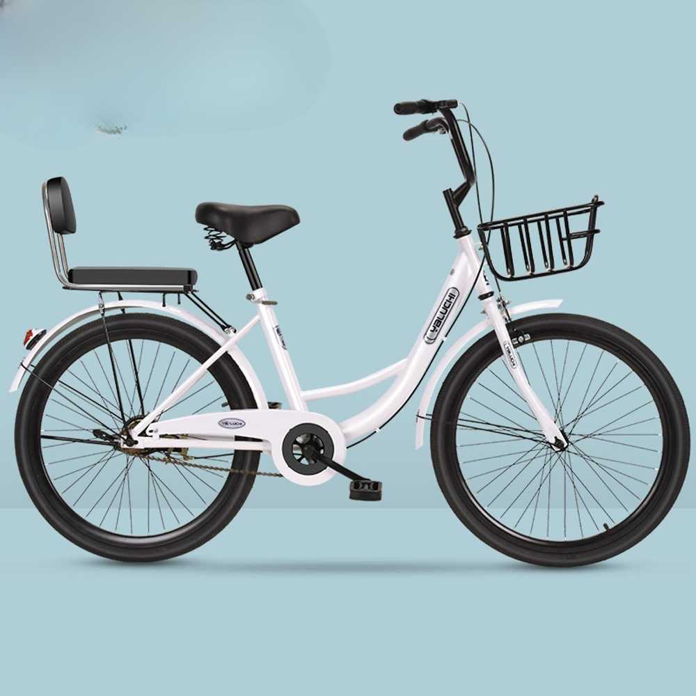 일반자전거 입문용 경량 미니벨로 로드 mtb 펫바이크 화이트기본모델-22인치 - 상품 이미지