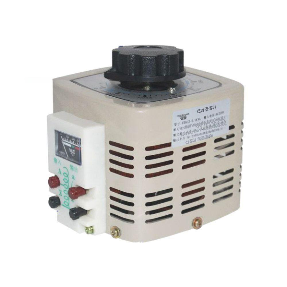 전압조정기 변압기 가변 단상 도란스 디머 조절 직류 500W 디지털 디스플레이 0-250V - 상품 이미지
