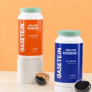 베이스틴 식물성 단백질 쉐이크 700g X 2통 맛있게 먹은 솔직 후기 - 상품 이미지 1