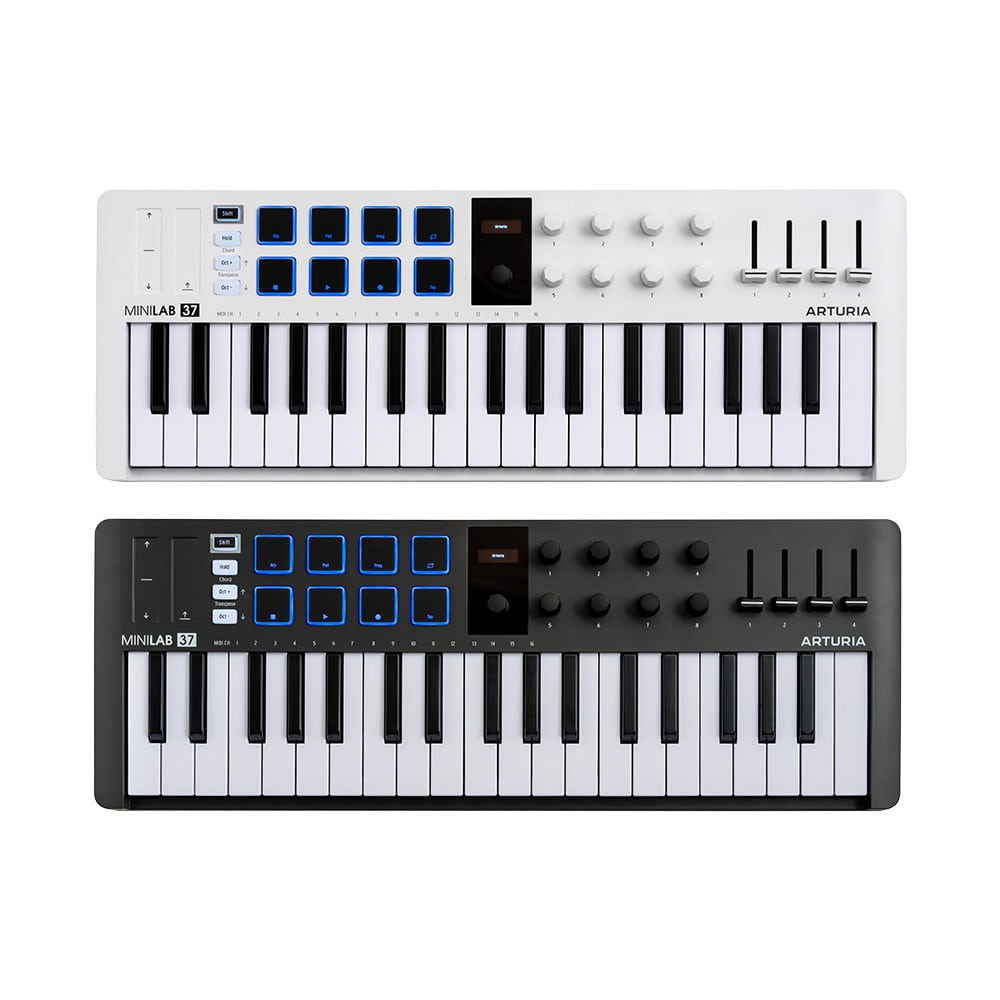 ARTURIA MiniLab 37 아투리아 미니랩 37 건반 포터블 미니 마스터 키보드 미디 컨트롤러