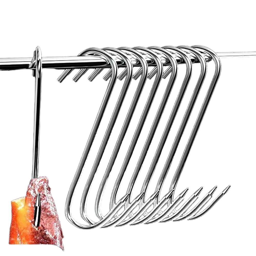 정육점 고기걸이 홀더 S고리 바베큐 두꺼운 디스플레이 2.6MMx13CM 10개 - 상품 이미지