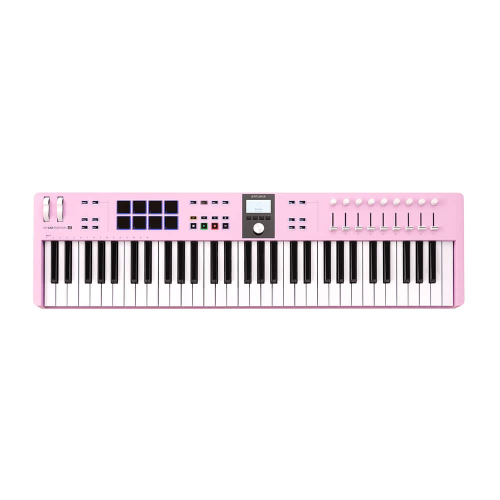 ARTURIA KeyLab Essential MK3 61 아투리아 에센셜 마스터 키보드 미디 컨트롤러 - rose quartz